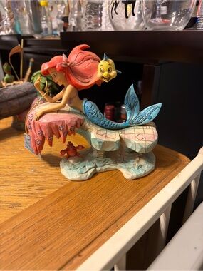 Jim shore Ariel Mermaid Figurine - Colorful Decorative Home Art